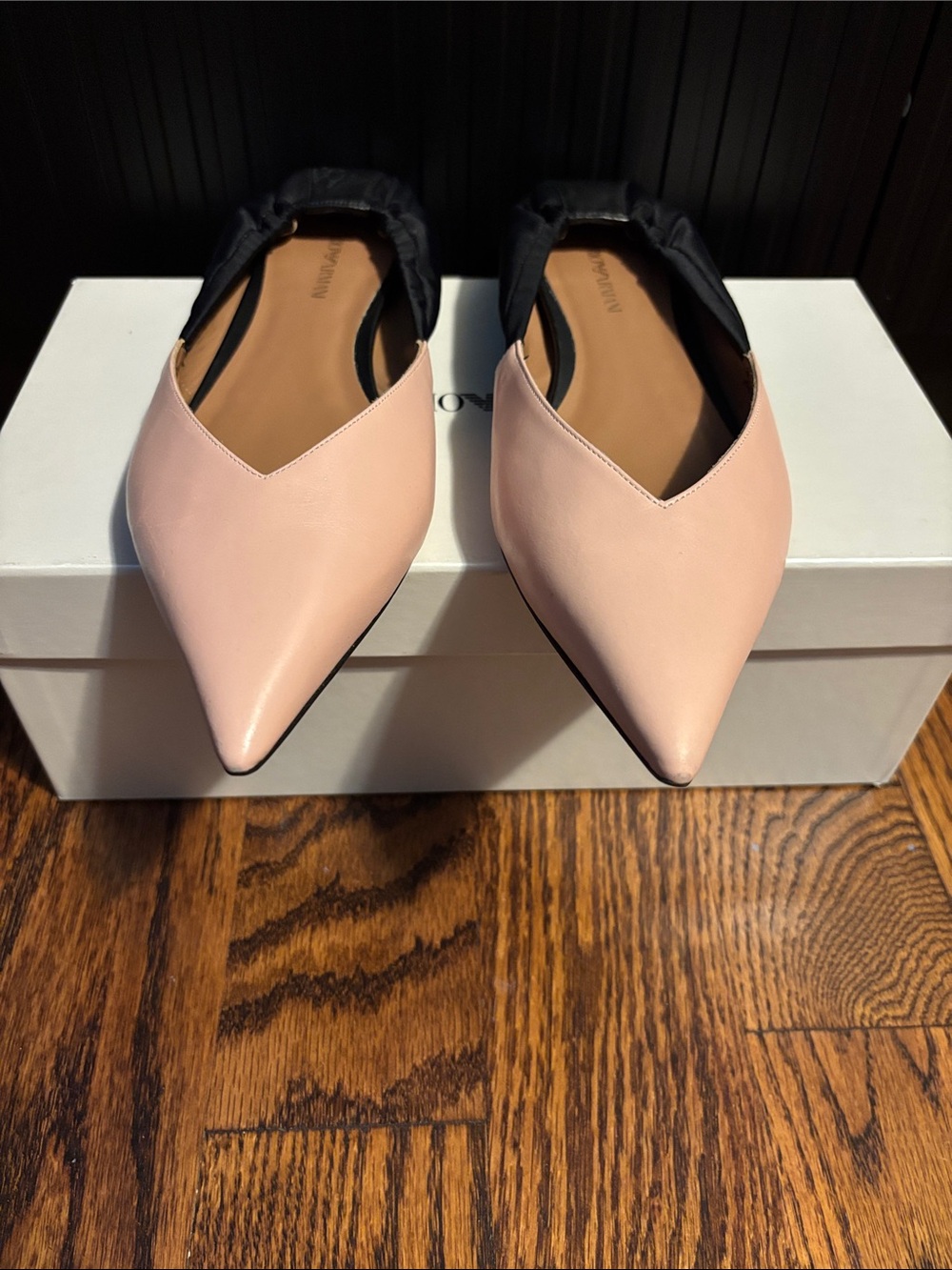 Emporio Armani women’s flats. European size 41- US size 10.